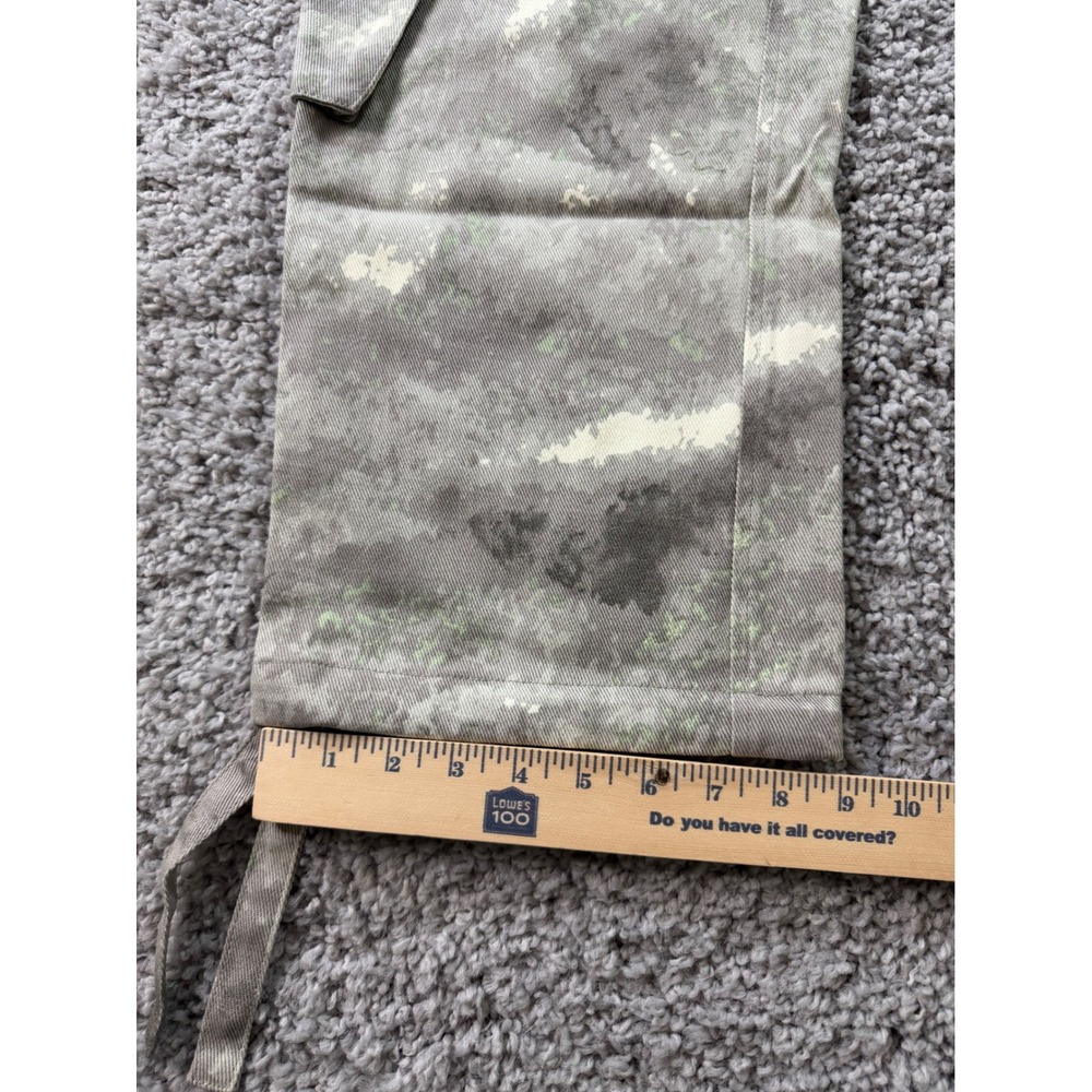 Maniere De Voir Grey Digital Camo Cargo Pants Women Streetwear Utility SIZE10 - Picture 3 of 11